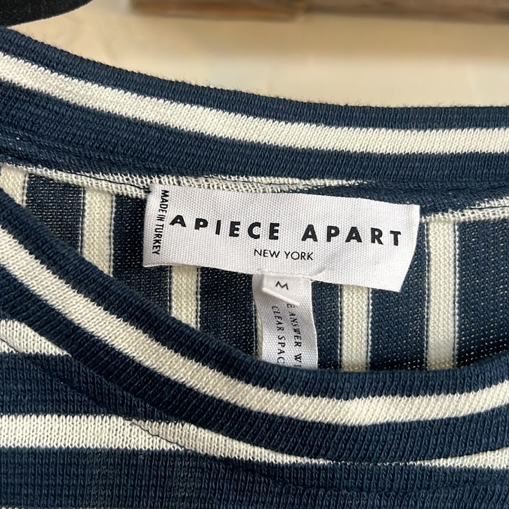 Apiece Apart Vanina Cinched Waist Dress in organic cotton - Picture 2 of 5